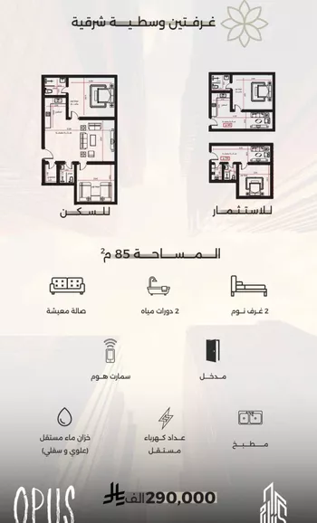 شقة للبيع في شارع السامر, حي الواحة, مدينة جدة, منطقة مكة المكرمة صورة 3