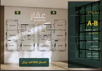 شقة للبيع في شارع ابو سبره الجعفي, حي الزهراء, مدينة جدة, منطقة مكة المكرمة صورة 5