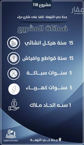 شقة للبيع في شارع احمد الرقيمي, حي النزهة, مدينة جدة, منطقة مكة المكرمة صورة 2