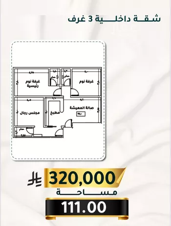 شقة للبيع في شارع الاسود, حي الثغر, مدينة جدة, منطقة مكة المكرمة