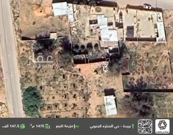 مزرعة للبيع في شارع اليرموك 25, حي اليرموك, مدينة بريده, منطقة القصيم