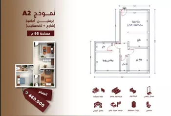 شقة للبيع في شارع ابن الرومي, حي الحمراء, مدينة جدة, منطقة مكة المكرمة