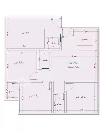 شقة للبيع في شارع السامر, حي الواحة, مدينة جدة, منطقة مكة المكرمة صورة 2