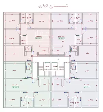 شقة للبيع في شارع السامر, حي الواحة, مدينة جدة, منطقة مكة المكرمة صورة 2