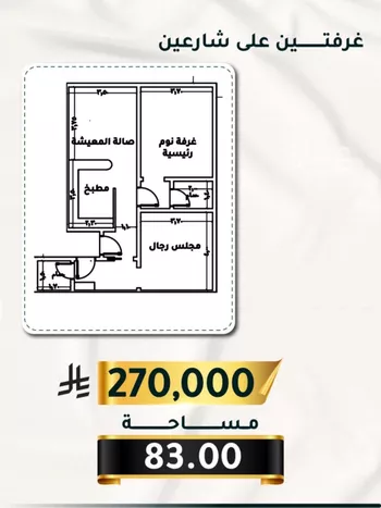 شقة للبيع في شارع الاسود, حي الثغر, مدينة جدة, منطقة مكة المكرمة صورة 2