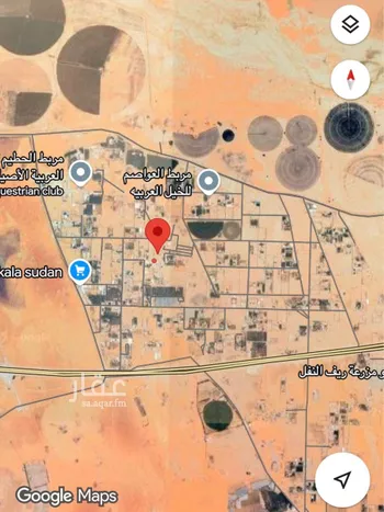 أرض للإيجار في حي الحزم والبطينه, مدينة الحزم والبطينه, منطقة الرياض