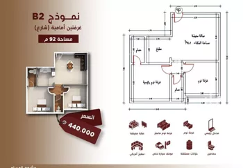 شقة للبيع في شارع ابن الرومي, حي الحمراء, مدينة جدة, منطقة مكة المكرمة صورة 4