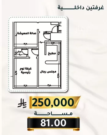 شقة للبيع في شارع الاسود, حي الثغر, مدينة جدة, منطقة مكة المكرمة