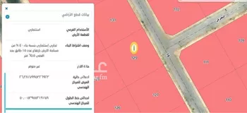 أرض للبيع في شارع الخفجي, حي ضاحية الملك فهد, مدينة الدمام, المنطقة الشرقية صورة 2