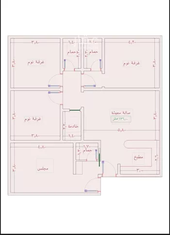 شقة للبيع في شارع السامر, حي الواحة, مدينة جدة, منطقة مكة المكرمة