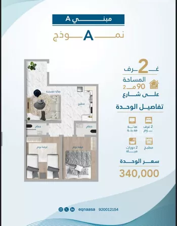 شقة للبيع في شارع امام الدين المرشدي, حي الفيحاء, مدينة جدة, منطقة مكة المكرمة صورة 5