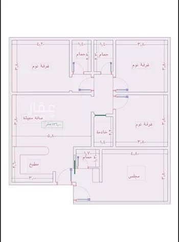 شقة للبيع في شارع السامر, حي الواحة, مدينة جدة, منطقة مكة المكرمة صورة 2