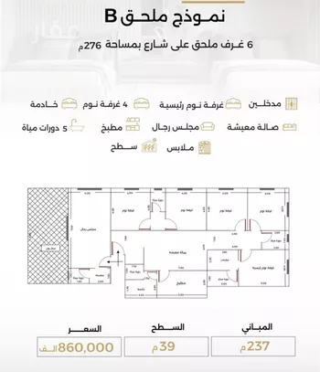 شقة للبيع في شارع أحمد بن طلحه, حي الصفاء, مدينة جدة, منطقة مكة المكرمة صورة 3