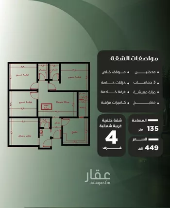 شقة للبيع في شارع عروان, حي النزهة, مدينة جدة, منطقة مكة المكرمة صورة 2