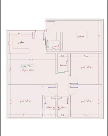 شقة للبيع في شارع السامر, حي الواحة, مدينة جدة, منطقة مكة المكرمة صورة 3