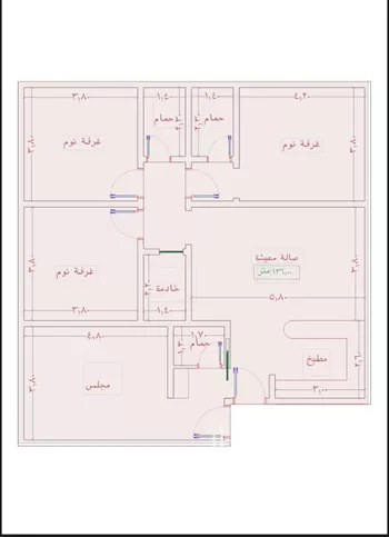 شقة للبيع في شارع السامر, حي الواحة, مدينة جدة, منطقة مكة المكرمة صورة 3