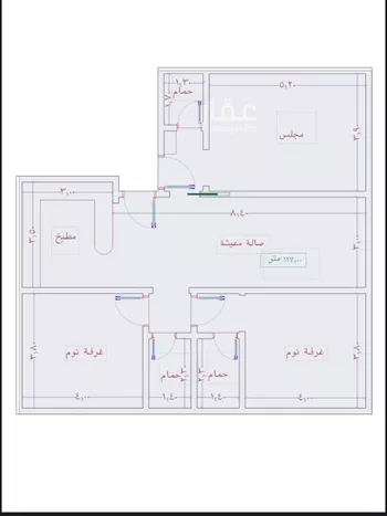 شقة للبيع في شارع السامر, حي الواحة, مدينة جدة, منطقة مكة المكرمة