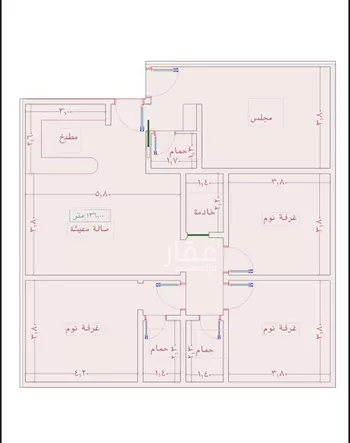 شقة للبيع في شارع السامر, حي الواحة, مدينة جدة, منطقة مكة المكرمة صورة 5