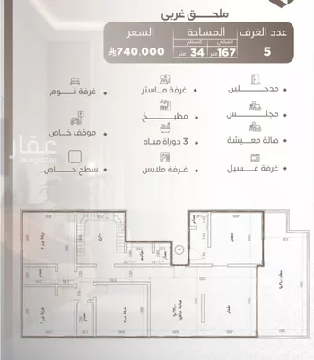 شقة للبيع في شارع ابو سفيان مدلوك, حي النعيم, مدينة جدة, منطقة مكة المكرمة صورة 2