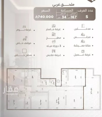 شقة للبيع في شارع الحسين بن عرفطي, حي النعيم, مدينة جدة, منطقة مكة المكرمة صورة 3
