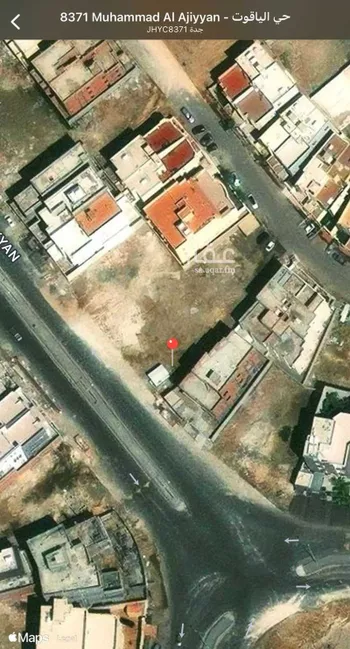 أرض للبيع في حي ، شارع أبي العباس القدسي ، حي الياقوت ، جدة ، جدة