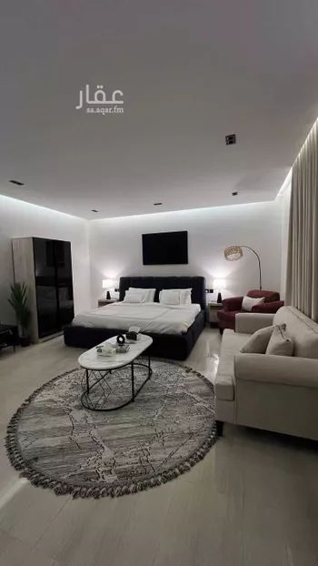 استديو مفروش للحجز في شارع القلم ، حي المونسية ، الرياض ، منطقة الرياض
