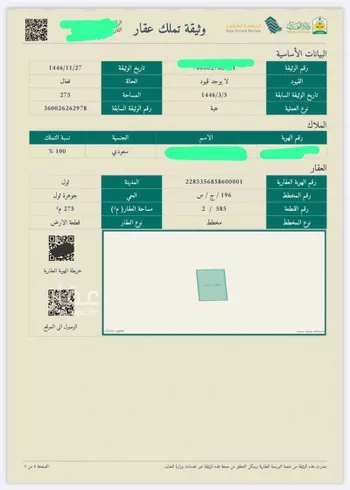 أرض للبيع في حي جوهرة ثول, مدينة ثول, منطقة مكة المكرمة صورة 3