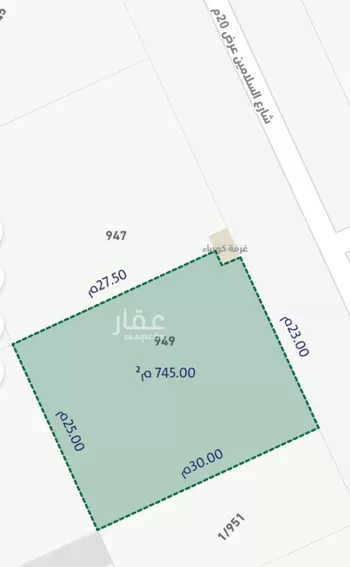 أرض للبيع في شارع السلامين, حي القيروان, مدينة الرياض, منطقة الرياض صورة 4
