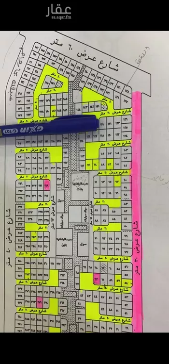 أرض للبيع في شارع 4739550, حي الصناعية, مدينة حفر الباطن, المنطقة الشرقية صورة 3