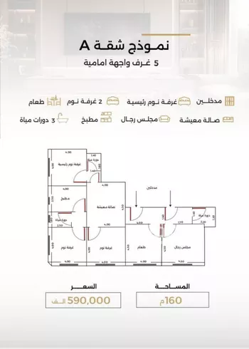 شقة للبيع في شارع الناصر بن الأحمر, حي الصفاء, مدينة جدة, منطقة مكة المكرمة