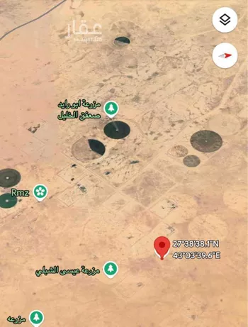 أرض للبيع في حي الخوير, مدينة الخوير, منطقة حائل صورة 2