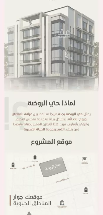شقة للبيع في شارع احمد محمد السباعي, حي الروضة, مدينة جدة, منطقة مكة المكرمة صورة 4