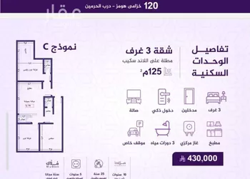 شقة للبيع في شارع احمد بن عيسى الرومي, حي الفيحاء, مدينة جدة, منطقة مكة المكرمة صورة 2