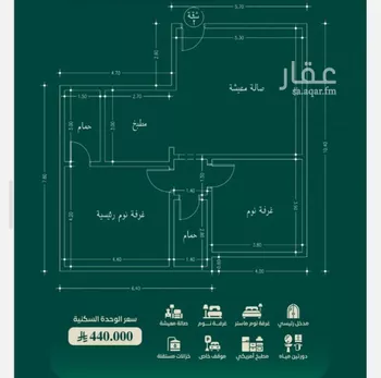 شقة للبيع في شارع ابن الرومي, حي الحمراء, مدينة جدة, منطقة مكة المكرمة صورة 5