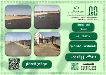مزرعة للبيع في شارع الدولي, حي الصبيحي, مدينة بيشه, منطقة عسير