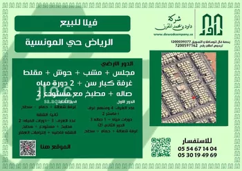 فيلا للبيع في شارع أبي أحمد القيسي, حي الرمال, مدينة الرياض, منطقة الرياض