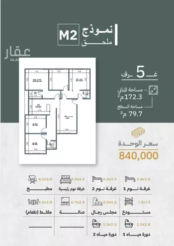 شقة للبيع في شارع إبن الرقيق القيرواني, حي الصفاء, مدينة جدة, منطقة مكة المكرمة صورة 5