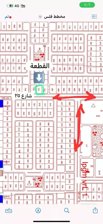 أرض للبيع في شارع فلس 31, حي فلس, مدينة فلس, منطقة جازان صورة 2