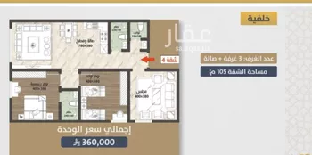 شقة للبيع في شارع احمد بن عيسي الغماري, حي الصواري, مدينة جدة, منطقة مكة المكرمة صورة 3