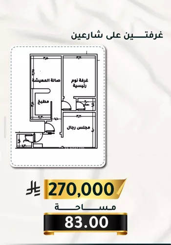 شقة للبيع في شارع الاسود, حي الثغر, مدينة جدة, منطقة مكة المكرمة