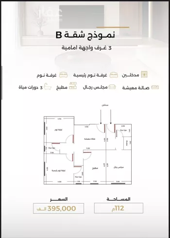 شقة للبيع في شارع عنتر الرشيدي, حي الصفاء, مدينة جدة, منطقة مكة المكرمة صورة 2