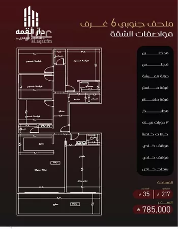شقة للبيع في حي الفيصلية, مدينة جدة, منطقة مكة المكرمة صورة 3