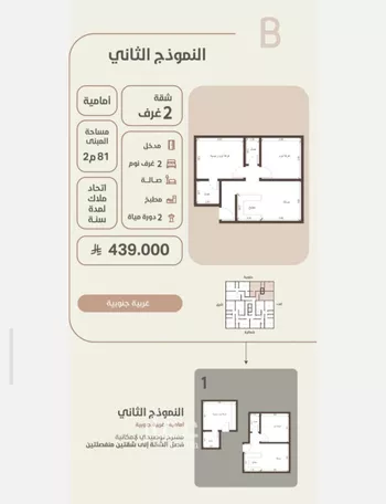 شقة للبيع في حي الروضة, مدينة جدة, منطقة مكة المكرمة صورة 2