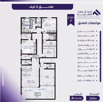 شقة للبيع في شارع عبد الله بن ابي الوليد, حي المروة, مدينة جدة, منطقة مكة المكرمة صورة 2
