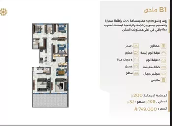 شقة للبيع في شارع ابو سفيان مدلوك, حي النعيم, مدينة جدة, منطقة مكة المكرمة