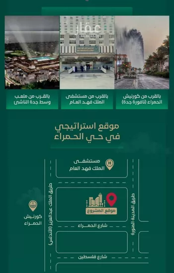 شقة للبيع في شارع ابن الرومي, حي الحمراء, مدينة جدة, منطقة مكة المكرمة صورة 2