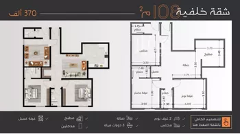 شقة للبيع في شارع عبدالرحمن الجرادي, حي النزهة, مدينة جدة, منطقة مكة المكرمة صورة 2