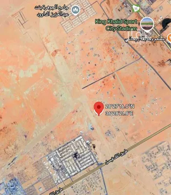 أرض للبيع في شارع فرس الوادي, حي الجامعة, مدينة تبوك, منطقة تبوك صورة 3