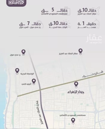 شقة للبيع في شارع عويم بن ابيض, حي الزهراء, مدينة جدة, منطقة مكة المكرمة صورة 3