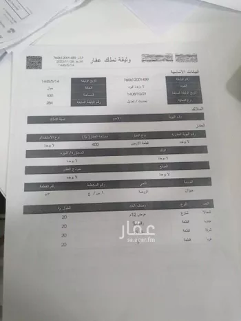 أرض للبيع في شارع ثابت بن عتيك ، حي الروضة ، جازان ، منطقة جازان